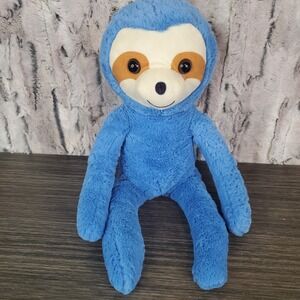 Sloth Plush Toy A&A Global Industries Inc. Blue Plush 15"‎ Stuffed Animal